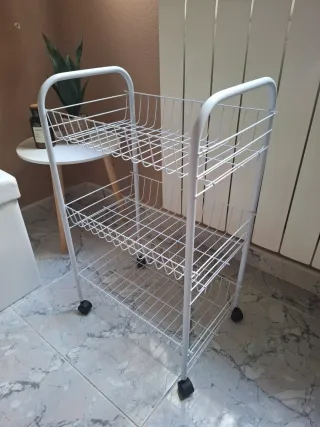 Carrito auxiliar 3 estantes