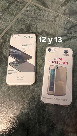 Fundas iPhone 7/8/SE 2020 (Varias)