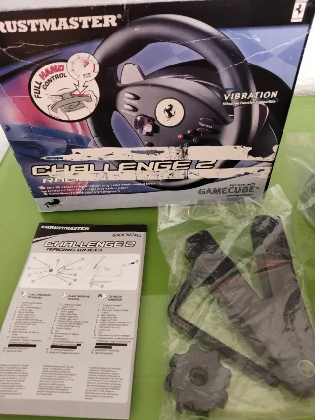 Volante para Gamecube y Wii Retrocompatible