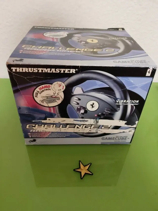 Volante para Gamecube y Wii Retrocompatible