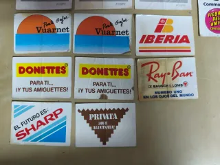 Lote Pegatinas Bollycao Varias Marcas