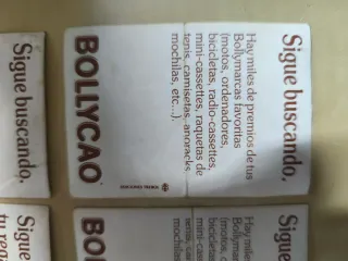 Lote Pegatinas Bollycao Varias Marcas