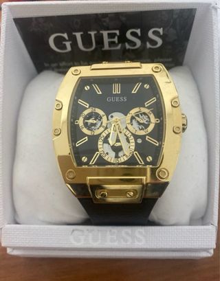 Reloj Guess Dorado y Negro