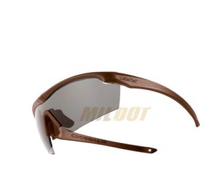 Gafas Tácticas ESS Marrones Cristales negro y blan