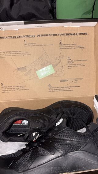 Scarpe Gorilla Wear Gym Hybrids - Nero