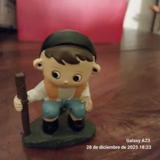 Caganer tradicional catalán para Belén