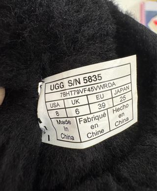 Botas UGG Negras Talla 38