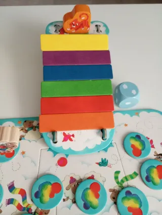 El tobogán Arco Iris Haba