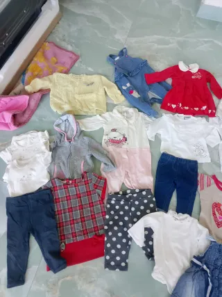 Set 20 pezzi abbigliamento neonata 3/6 mesi