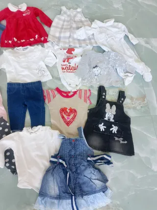 Set 20 pezzi abbigliamento neonata 3/6 mesi