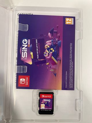 Let's Sing 2024 Nintendo Switch + 2 micros