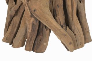 Lampara de pie hecha a mano madera de teca NUEVA