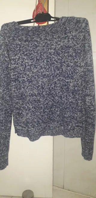 Jersey Inside azul marino y blanco Talla XS