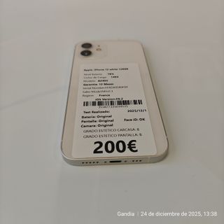 Apple iPhone 12 Blanco 128GB 355877335039535