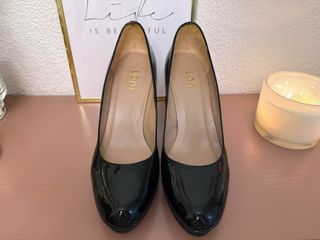 Zapatos tacón charol LODI negros