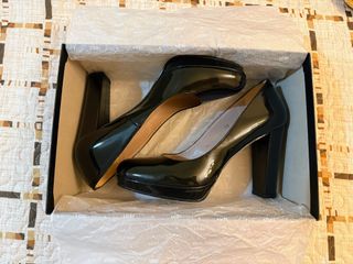 Zapatos tacón charol LODI negros