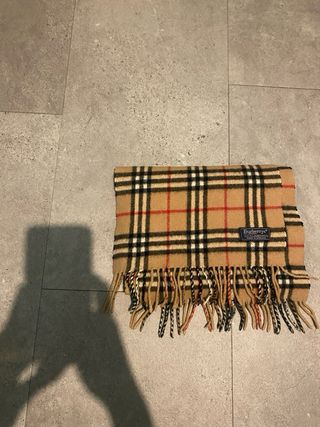 Bufanda Burberrys 100% Lambswool