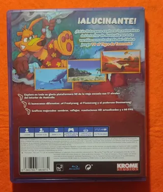 TY THE TASMANIAN TIGER HD. JUEGO PS4