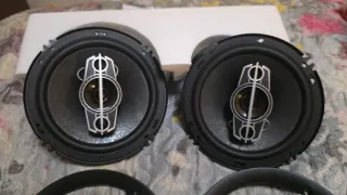 2 Altavoces QPertors 6" Pulgadas de 350W + Cables