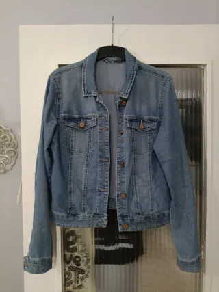 Chaqueta vaquera mujer azul