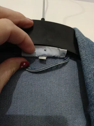 Chaqueta vaquera mujer azul