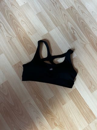 Top deportivo Alo negro