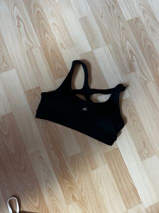 Top deportivo Alo negro