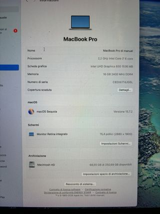 MacBook Pro 15 Apple