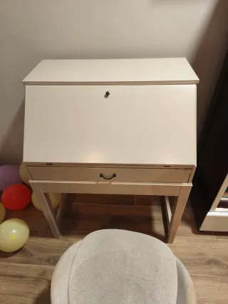 Escritorio Secreter IKEA Madera Beige
