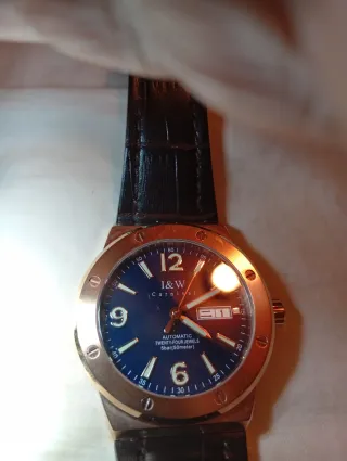 Reloj I W Carnival automático cristal zafiro,42 mm