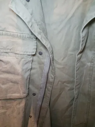 Chaqueta Stradivarius Verde Hombre