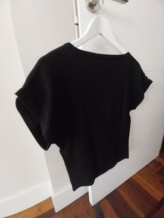 Top lentejuelas Morgan negro talla S