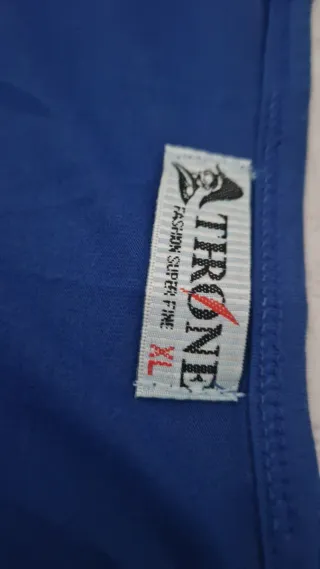 Blusón Tirone azul talla L