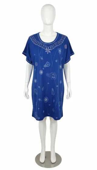 Blusón Tirone azul talla L