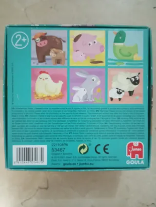 Juego de 4 cubos Goula