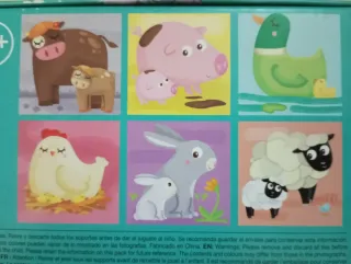 Juego de 4 cubos Goula