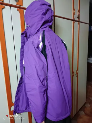 Completo sci viola donna