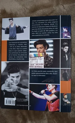 Discos de Abraham Mateo + libro biográfico