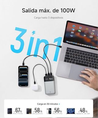 Cuktech Powerbank 15000mAh Batería Externa