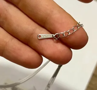 Collana fiore lilla acciaio argentato