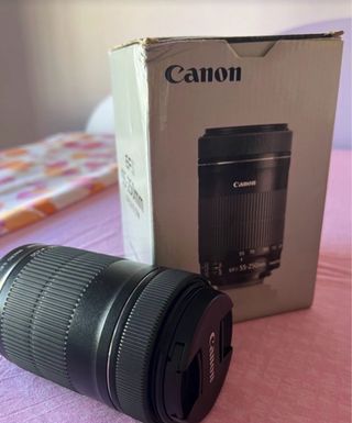 Lente Canon EF-S 55-250mm f/4-5.6