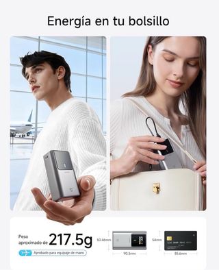 Batería Externa Cuktech 10000mAh Mini PRECINTADA