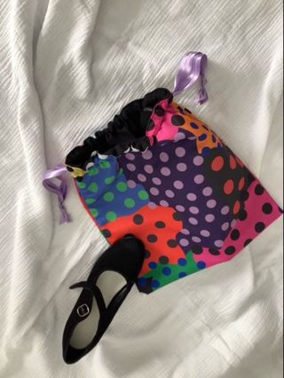 Bolsa para zapatos de flamenco