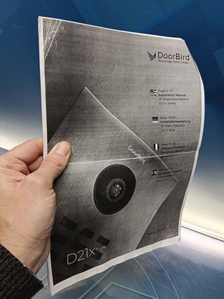 door bird D21x door bird- Doorbird - Videoportero IP D2101KV V2 SALT WATER Acero inoxidable