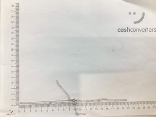 collar plata 925mm con piedra con circonita 21cm