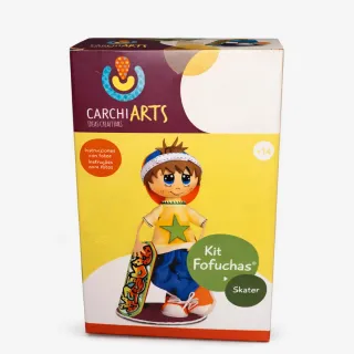 Kit Fofuchas Skater Carchi Arts nuevo a estrenar
