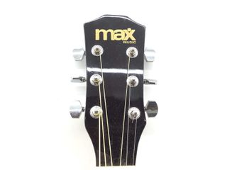 guitarra acustica max music showkit conjunto
