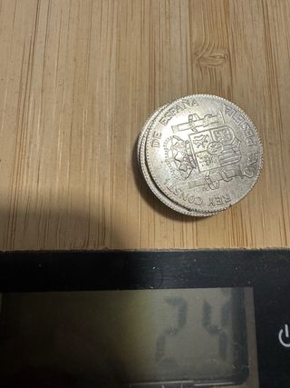 Monedas de plata España pesetas conmemorativas