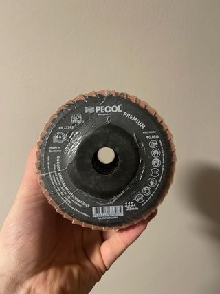 Discos de lamelas PECOL 115x22mm