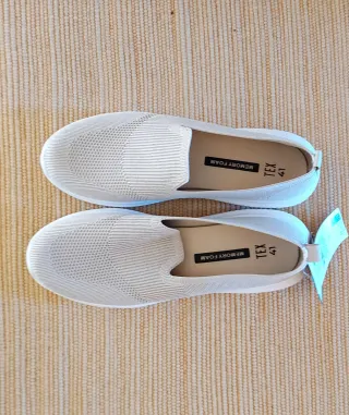 Zapatillas Mujer Beige y Rosa